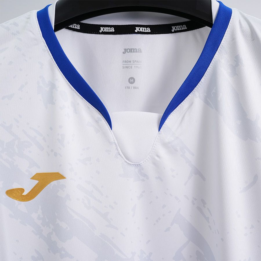 ÁO BÓNG ĐÁ JOMA - 3155FP0250-020 - TRẮNG/XANH