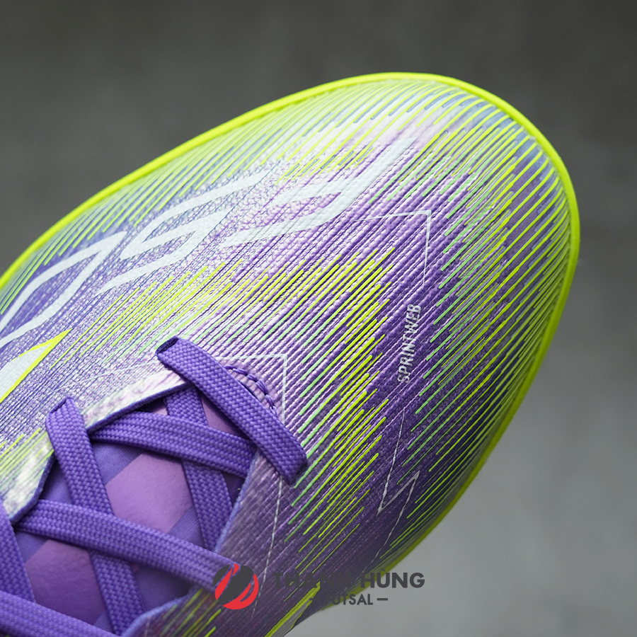 ADIDAS F50 PRO TF - JH7665 - TÍM/TRẮNG/VÀNG