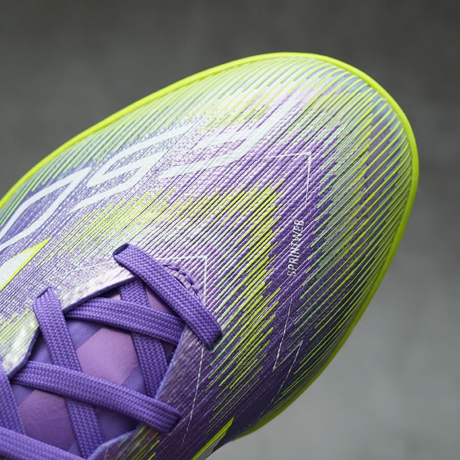 ADIDAS F50 PRO TF - JH7665 - TÍM/TRẮNG/VÀNG