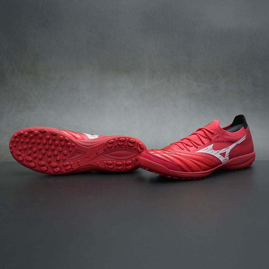 MIZUNO MORELIA NEO SALA β JAPAN TF - Q1GB254060 - ĐỎ/TRẮNG