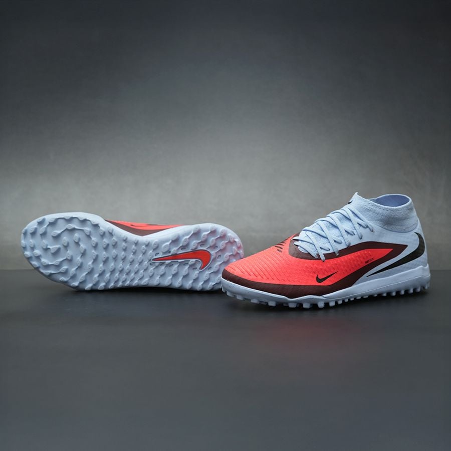 NIKE PHANTOM 6 HIGH ACADEMY TF - HQ2277-400 - XANH TÍM/ĐỎ CAM