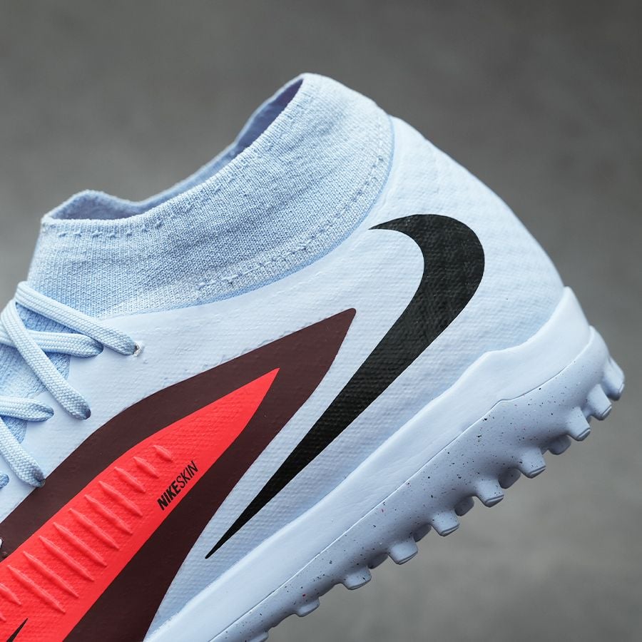 NIKE PHANTOM 6 HIGH ACADEMY TF - HQ2277-400 - XANH TÍM/ĐỎ CAM