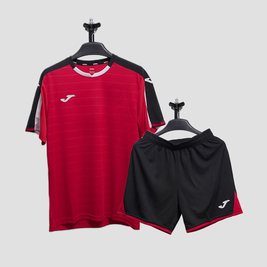 BỘ QUẦN ÁO BÓNG ĐÁ JOMA - 3115FPB019-441 - ĐỎ/ĐEN
