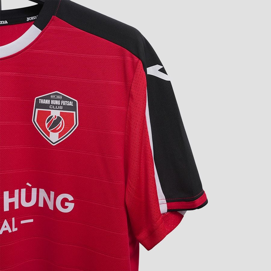 BỘ QUẦN ÁO BÓNG ĐÁ JOMA THANH HÙNG FUTSAL CLUB - 3115FPB019-441 - ĐỎ/ĐEN