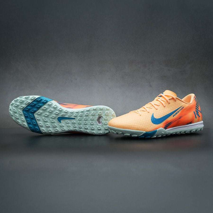 NIKE ZOOM MERCURIAL VAPOR 16 ACADEMY KM TF - FQ8384-801 - CAM ĐÀO/XANH NGỌC