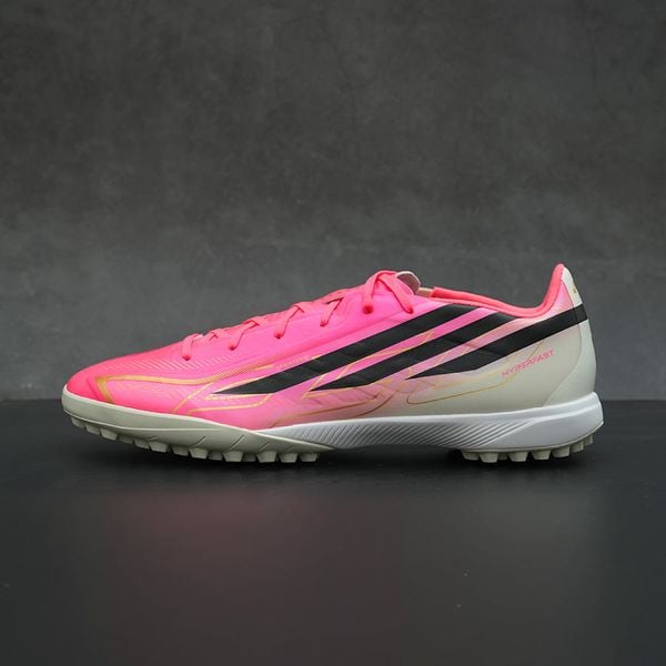 ADIDAS F50 HYPERFAST LEAGUE TF - IH4582 - HỒNG/ĐEN
