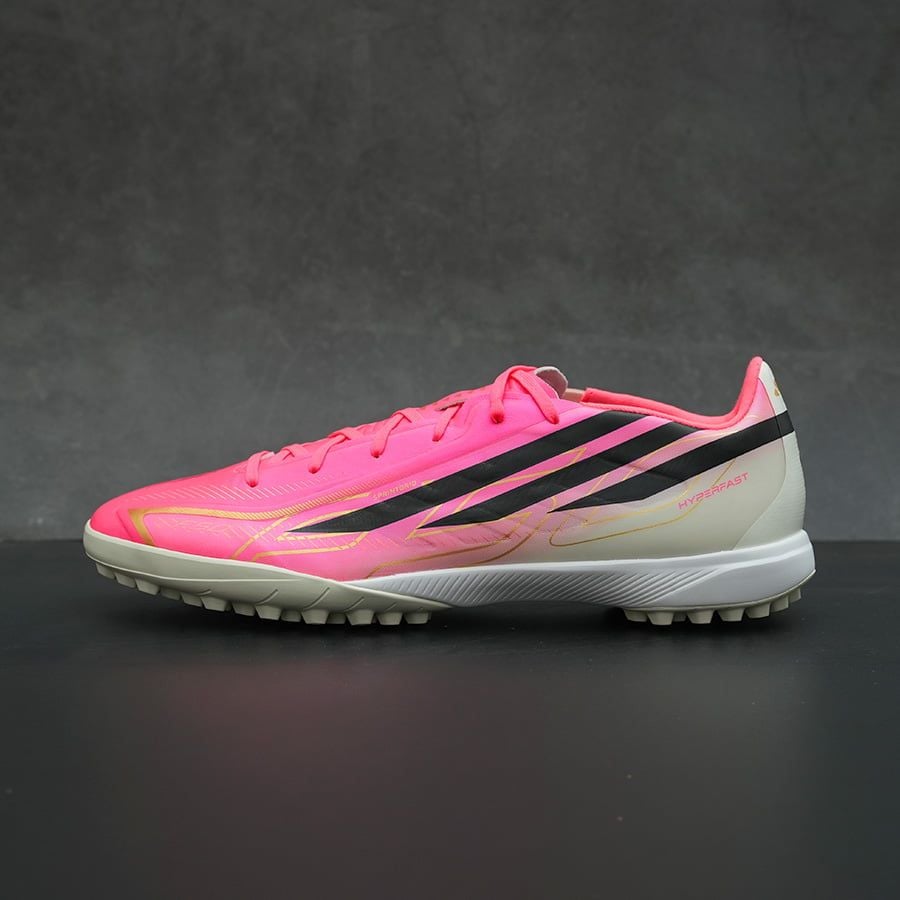 ADIDAS F50 HYPERFAST LEAGUE TF - IH4582 - HỒNG/ĐEN