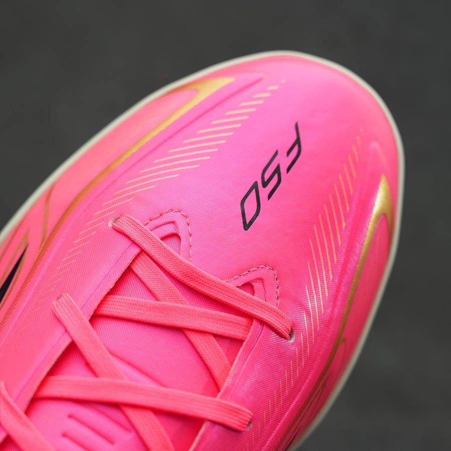 ADIDAS F50 HYPERFAST LEAGUE TF - IH4582 - HỒNG/ĐEN