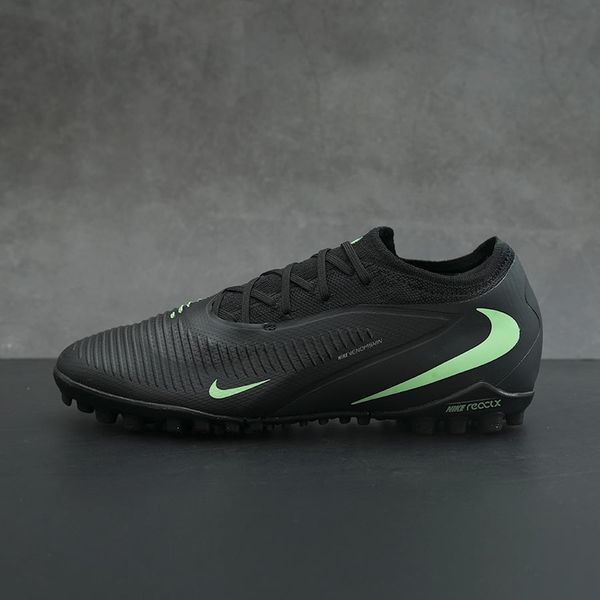 NIKE PHANTOM 6 LOW PRO TF - HJ4123-001 - ĐEN/XANH LÁ