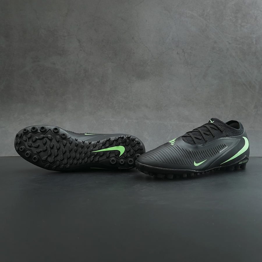 NIKE PHANTOM 6 LOW PRO TF - HJ4123-001 - ĐEN/XANH LÁ