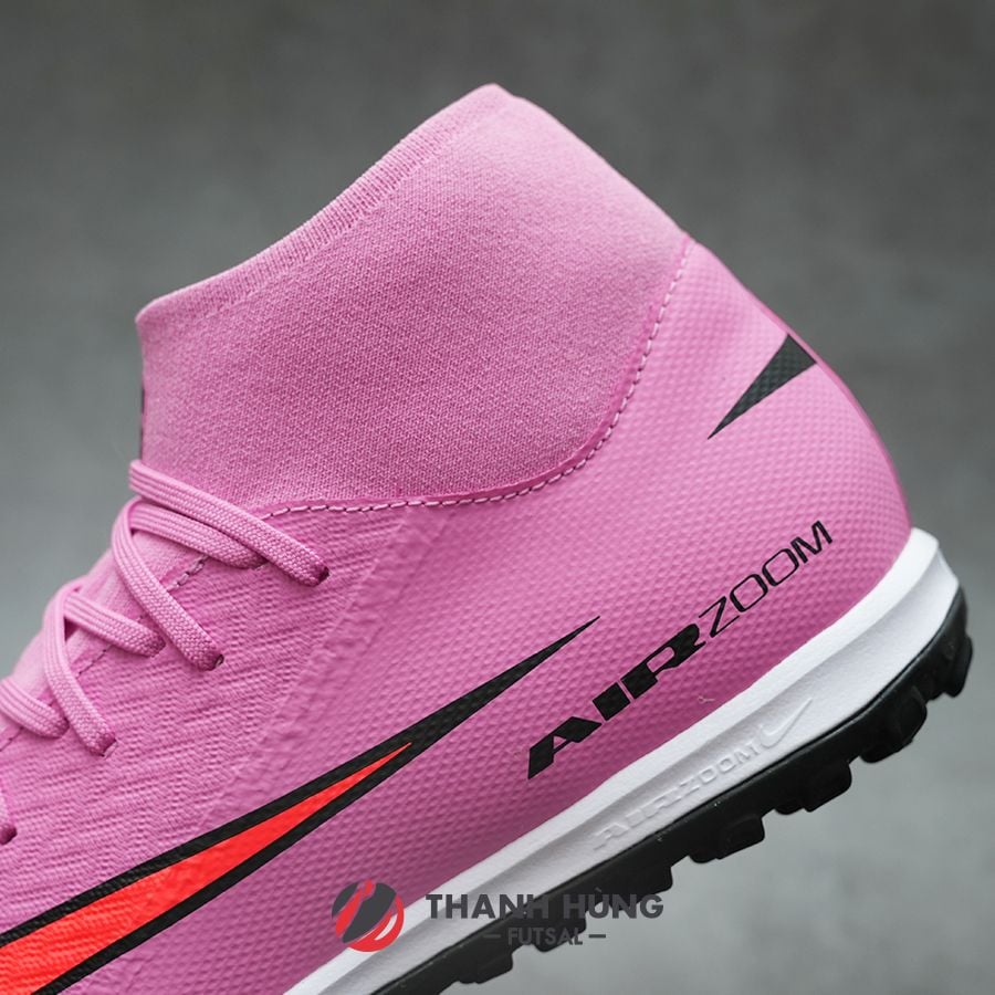 NIKE ZOOM MERCURIAL SUPERFLY 10 ACADEMY TF - FQ8331-600 - HỒNG TÍM/CAM