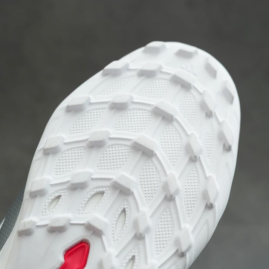 ADIDAS PREDATOR 26 LEAGUE LƯỠI GÀ GẬP TF - JR7875 - XÁM BẠC/ĐỎ