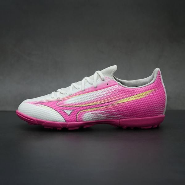 MIZUNO ALPHA 3 SELECT AS - P1GD266564 - TRẮNG/HỒNG CÁNH SEN