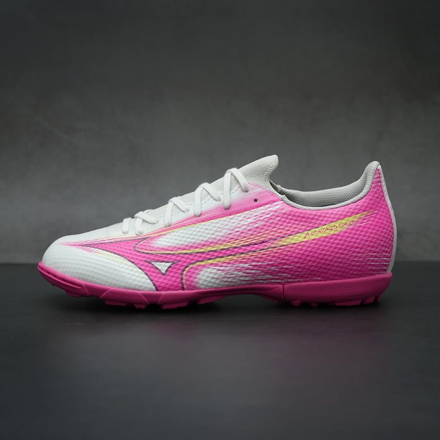 MIZUNO ALPHA 3 SELECT AS - P1GD266564 - TRẮNG/HỒNG CÁNH SEN