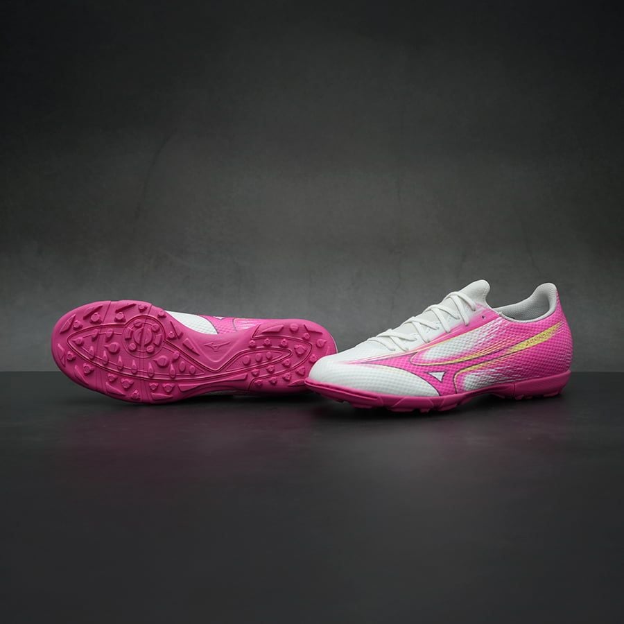 MIZUNO ALPHA 3 SELECT AS - P1GD266564 - TRẮNG/HỒNG CÁNH SEN