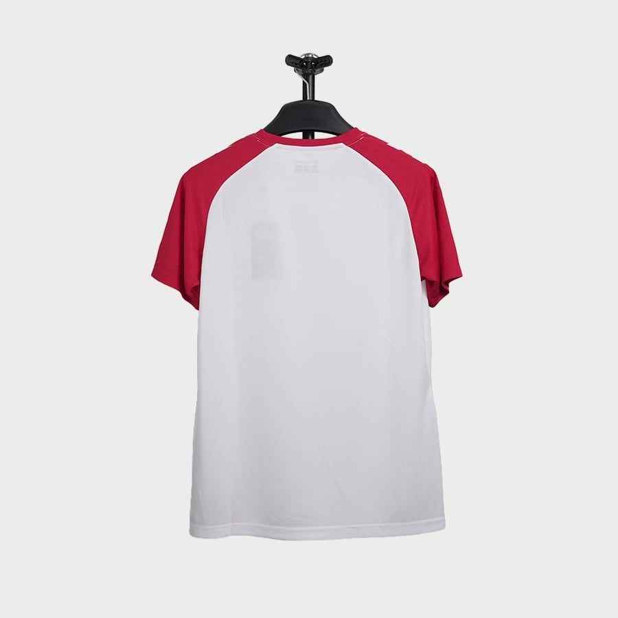BỘ QUẦN ÁO BÓNG ĐÁ HUMMEL - 223740CN -TRẮNG/ĐỎ