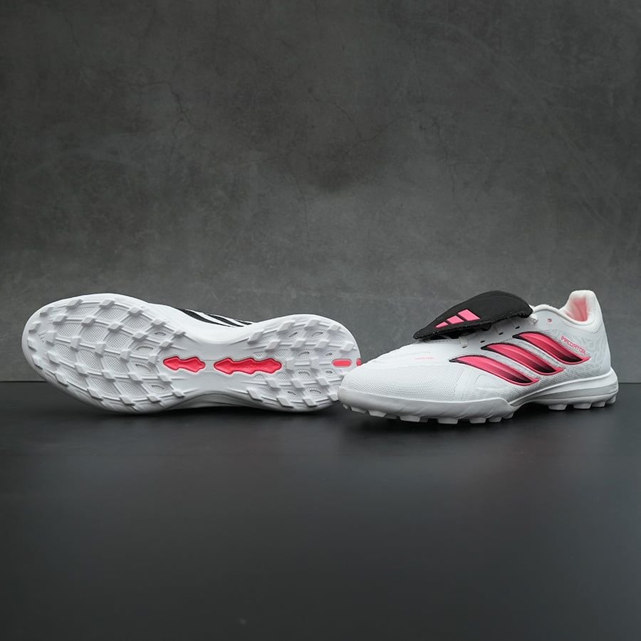 ADIDAS PREDATOR 26 LEAGUE LƯỠI GÀ LẬT TF - IH7213 - TRẮNG/CAM