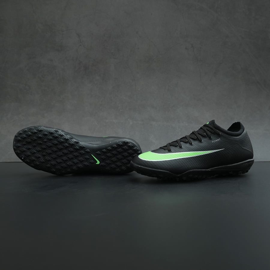 NIKE MERCURIAL VAPOR 17 PRO TF - IM5811-001 - ĐEN/XANH LÁ