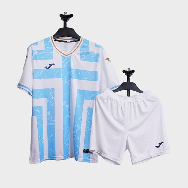 BỘ QUẦN ÁO BÓNG ĐÁ JOMA - 3146FPB049-A28 - TRẮNG/XANH BIỂN