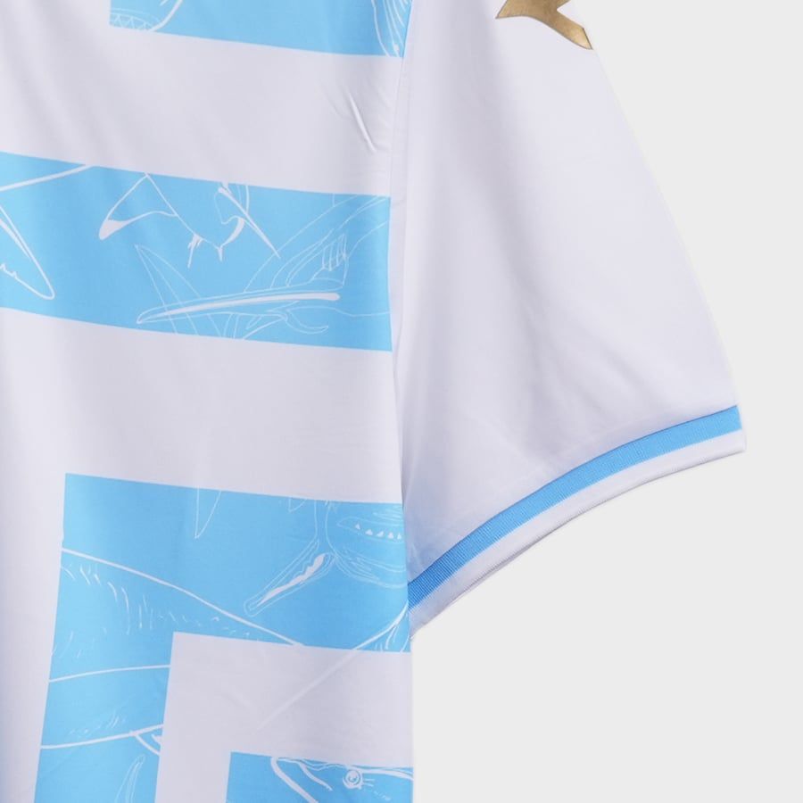 BỘ QUẦN ÁO BÓNG ĐÁ JOMA - 3146FPB049-A28 - TRẮNG/XANH BIỂN