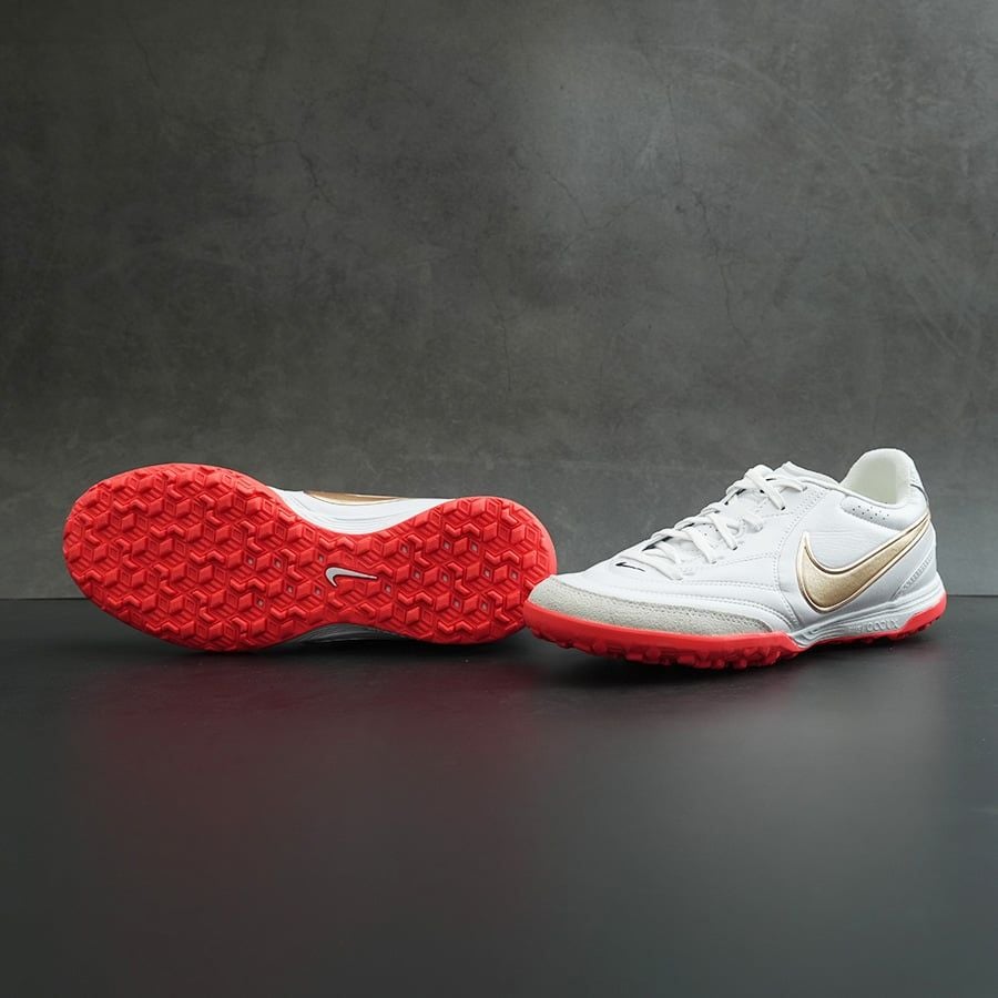 NIKE TIEMPO LIGERA PRO TF - IB4477-101 - TRẮNG/ĐỎ