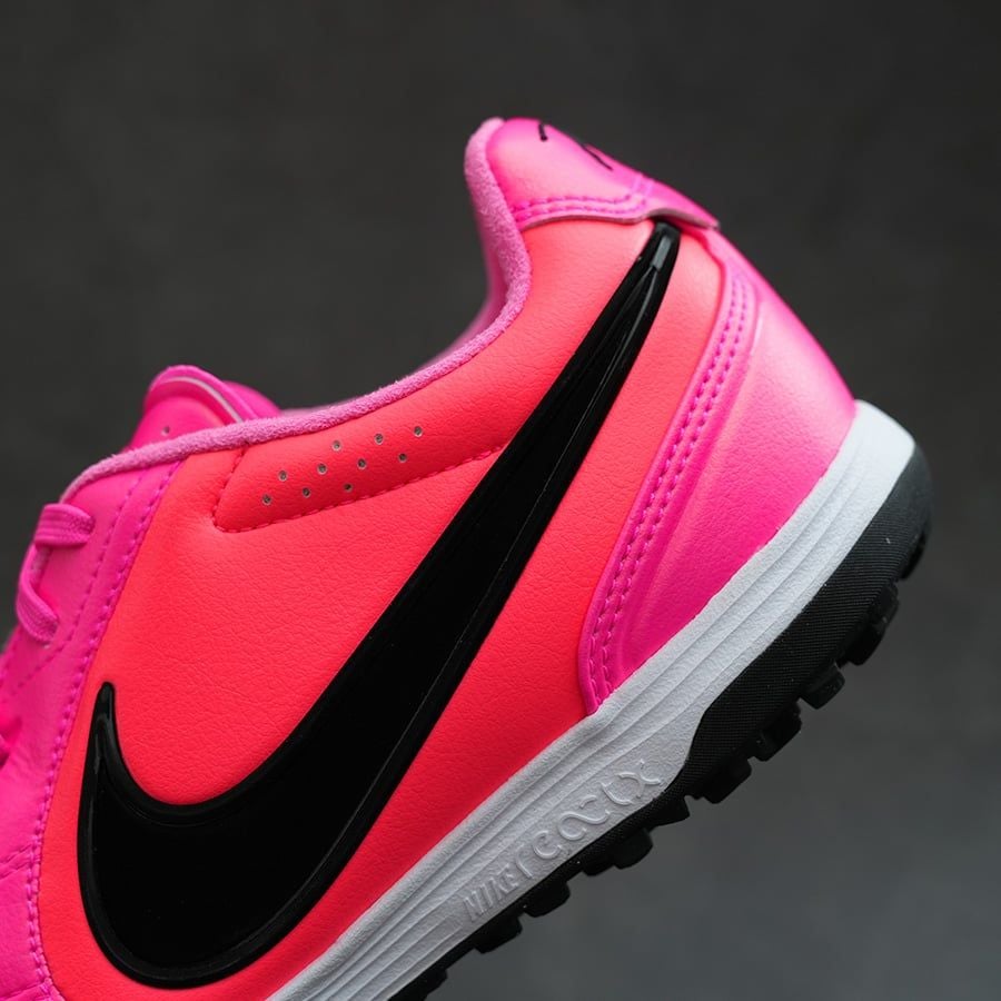 NIKE TIEMPO LIGERA PRO TF - IQ2384-901 - HỒNG/ĐEN