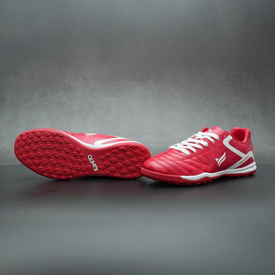 KAMITO CỎ NHÂN TẠO VELOCIDAD PRO TF FIRE BACK - KMTF240210 - ĐỎ/TRẮNG