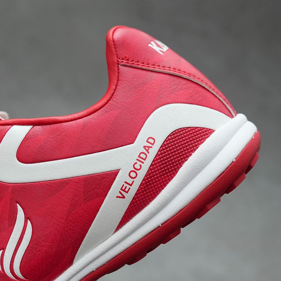 KAMITO CỎ NHÂN TẠO VELOCIDAD PRO TF FIRE BACK - KMTF240210 - ĐỎ/TRẮNG