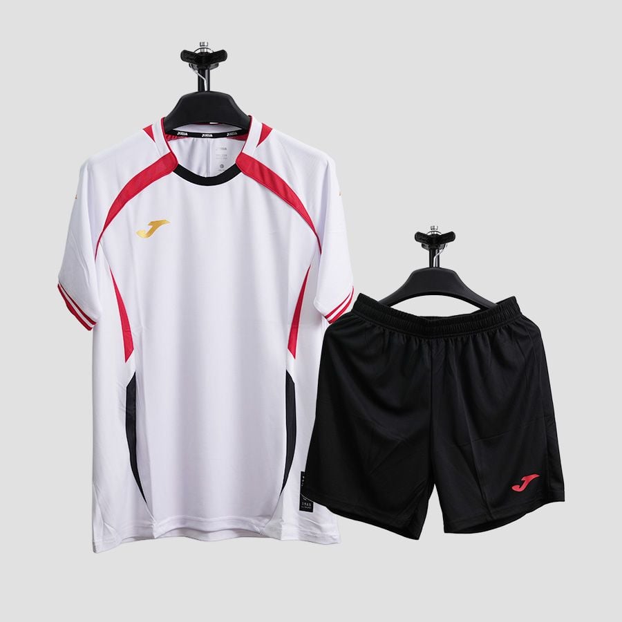 BỘ QUẦN ÁO BÓNG ĐÁ JOMA - 3156FPB021-A26 - TRẮNG/ĐỎ