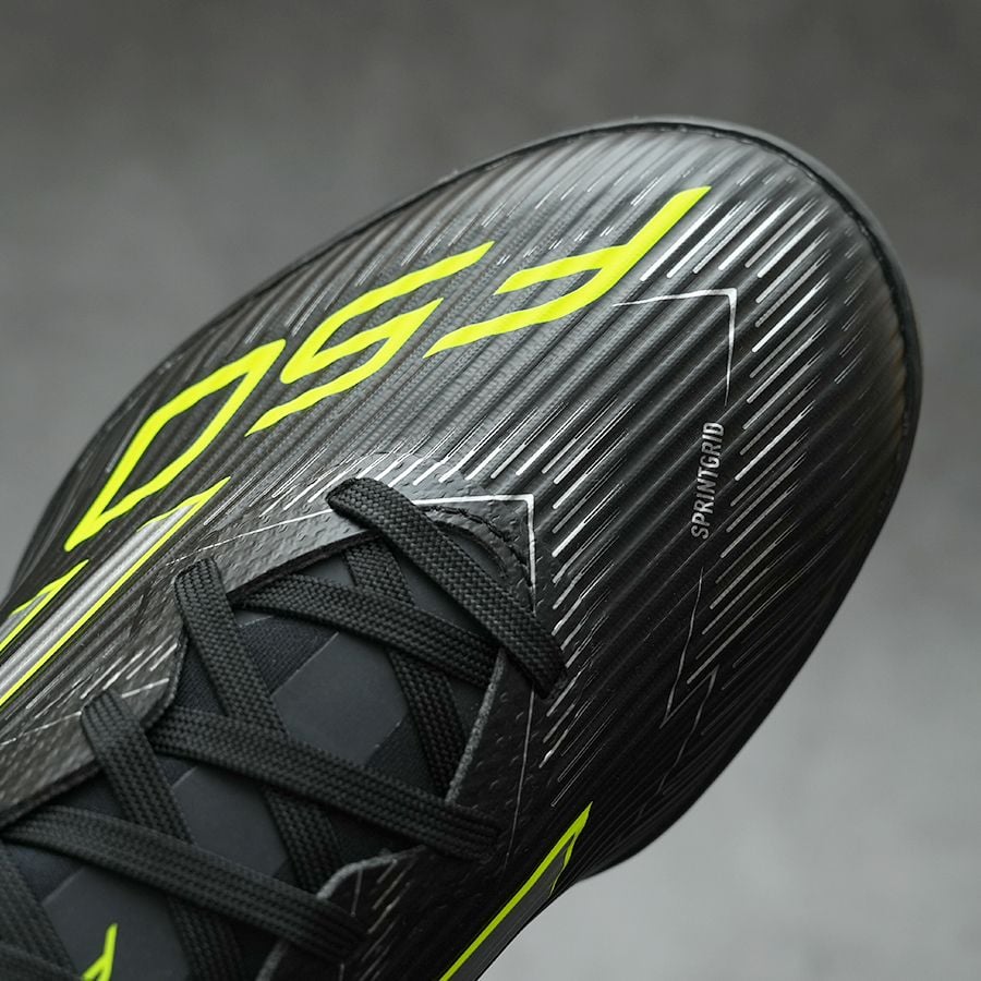 ADIDAS F50 LEAGUE TF - JH7725 - ĐEN/BẠC/VÀNG