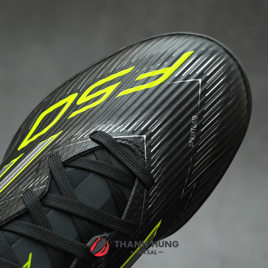 ADIDAS F50 LEAGUE TF - JH7725 - ĐEN/BẠC/VÀNG