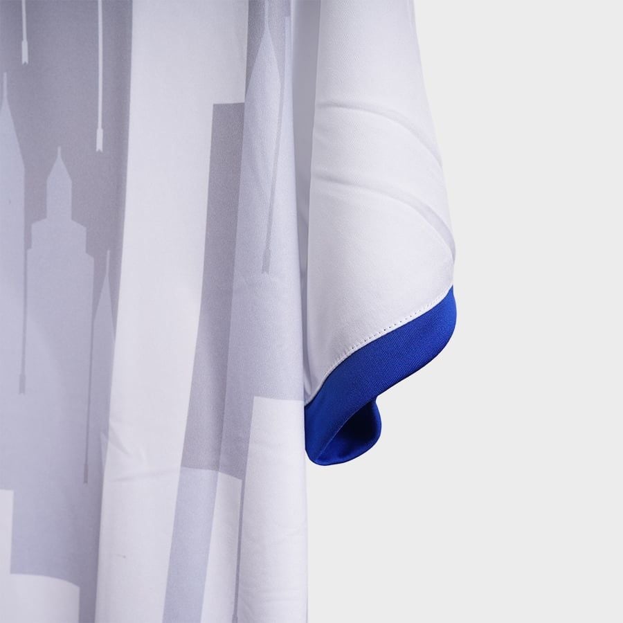 BỘ QUẦN ÁO BÓNG ĐÁ JOMA - 3145FPB106-A28 - TRẮNG/XÁM/XANH