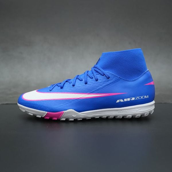 NIKE ZOOM MERCURIAL SUPERFLY 10 ACADEMY TF - FQ8331-446 - XANH/TRẮNG