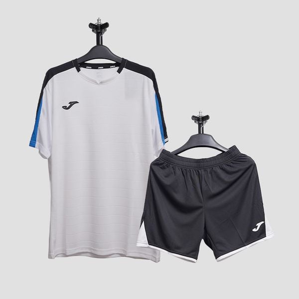 BỘ QUẦN ÁO BÓNG ĐÁ JOMA - 3115FPB019-A26 - TRẮNG/XANH/ĐEN