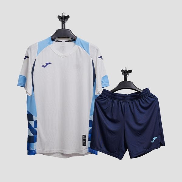 BỘ QUẦN ÁO BÓNG ĐÁ JOMA - 3155FPB038-G29 - TRẮNG/XANH/ĐEN