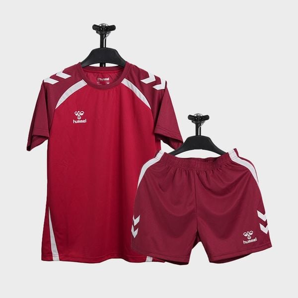 BỘ QUẦN ÁO BÓNG ĐÁ HUMMEL - 223740CN - ĐỎ