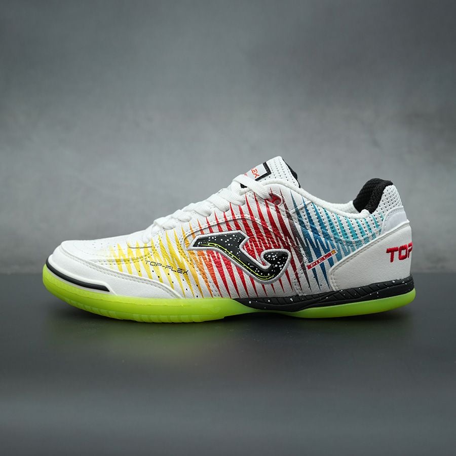 JOMA TOP FLEX IN 2576 - TRẮNG/VÀNG/ĐỎ