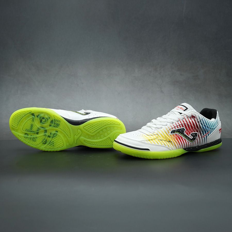 JOMA TOP FLEX IN 2576 - TRẮNG/VÀNG/ĐỎ