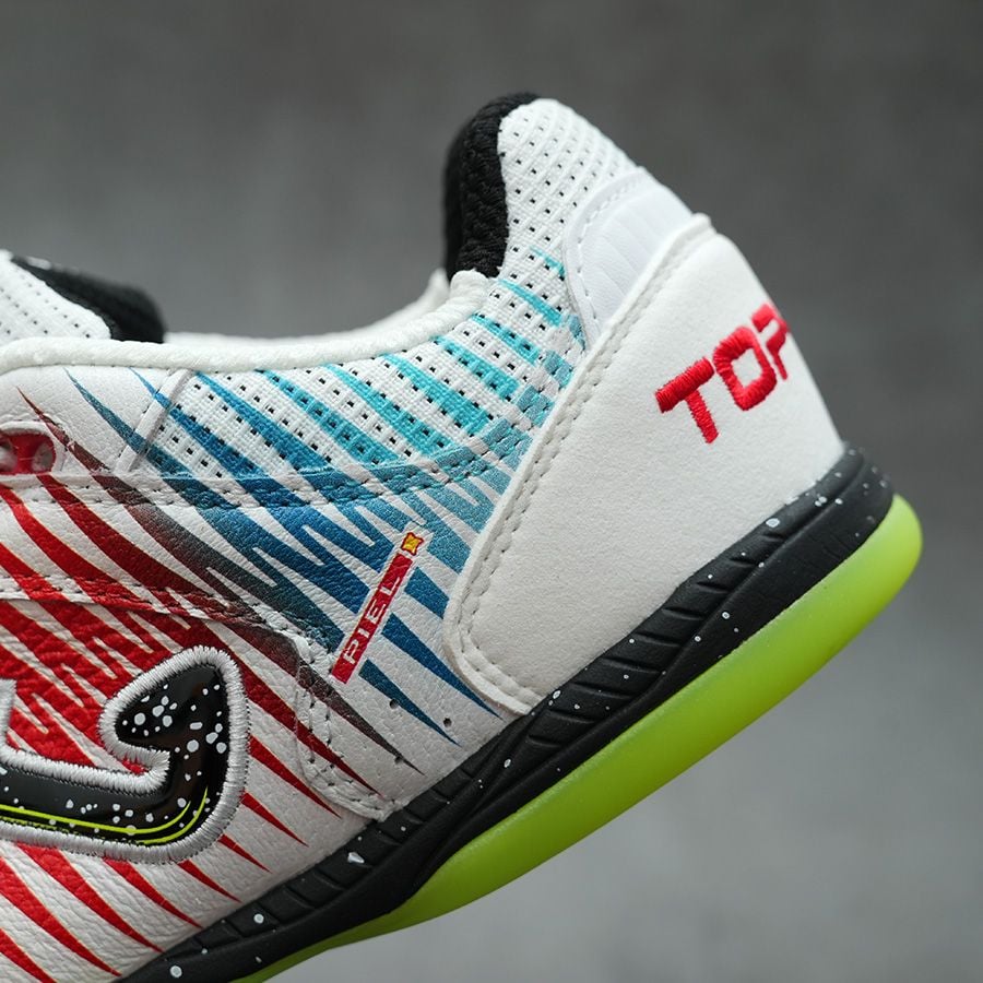 JOMA TOP FLEX IN 2576 - TRẮNG/VÀNG/ĐỎ