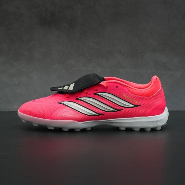 ADIDAS PREDATOR 26 PRO LƯỠI GÀ LẬT TF - HQ2254 - HỒNG/ĐEN