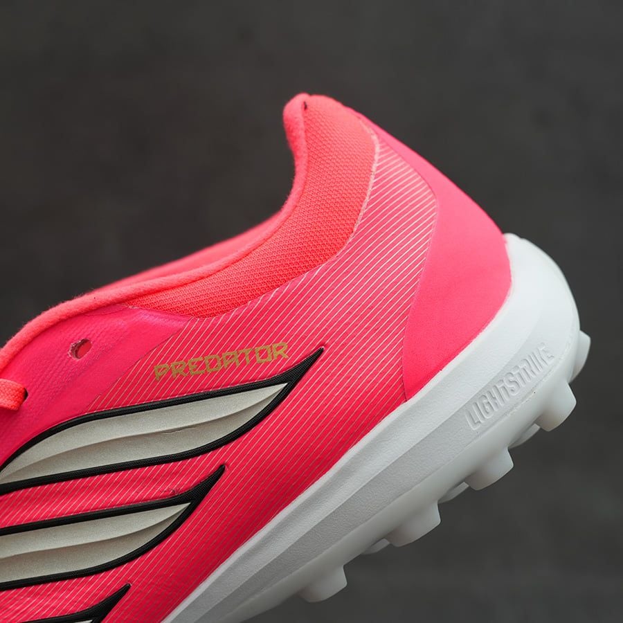ADIDAS PREDATOR 26 PRO LƯỠI GÀ LẬT TF - HQ2254 - HỒNG/ĐEN