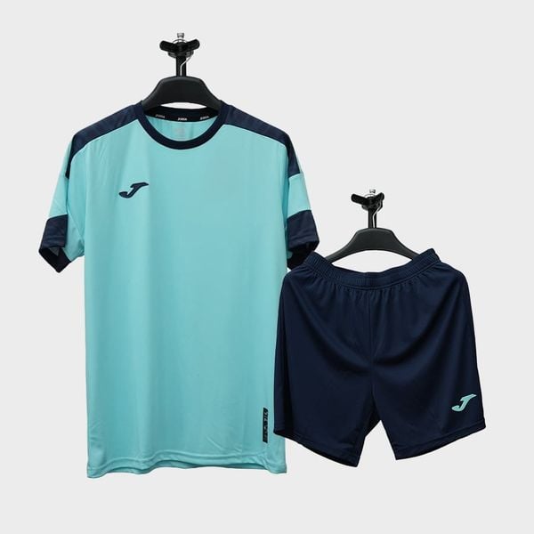BỘ QUẦN ÁO BÓNG ĐÁ JOMA - 3165FPB198-G77 - XANH BẠC HÀ