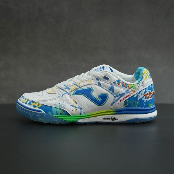 JOMA TOP FLEX REBOUND AMANDINHA IN 2699 - TRẮNG/XANH