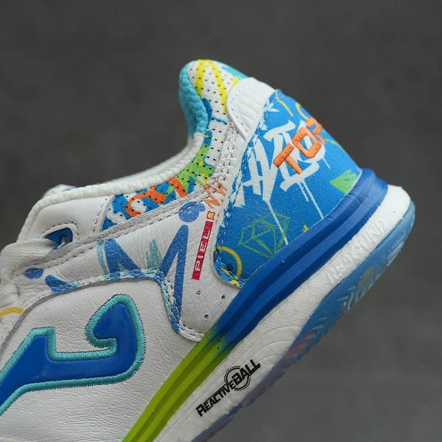 JOMA TOP FLEX REBOUND AMANDINHA IN 2699 - TRẮNG/XANH