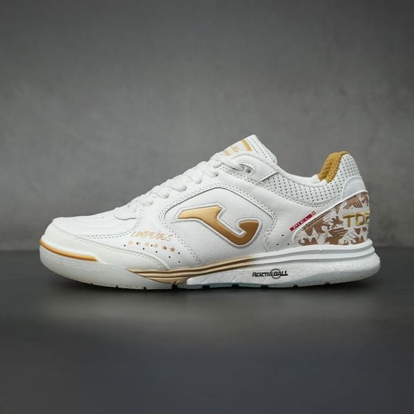 JOMA TOP FLEX REBOUND IN HEXA 2552 - TRẮNG / VÀNG ĐỒNG