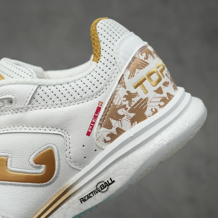 JOMA TOP FLEX REBOUND IN HEXA 2552 - TRẮNG / VÀNG ĐỒNG