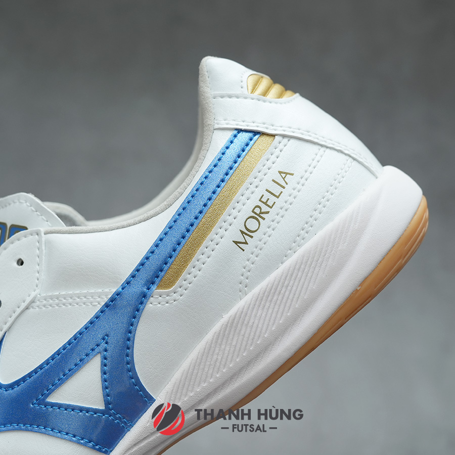 MIZUNO MORELIA SALA ELITE IN - Q1GA241225 - TRẮNG/XANH