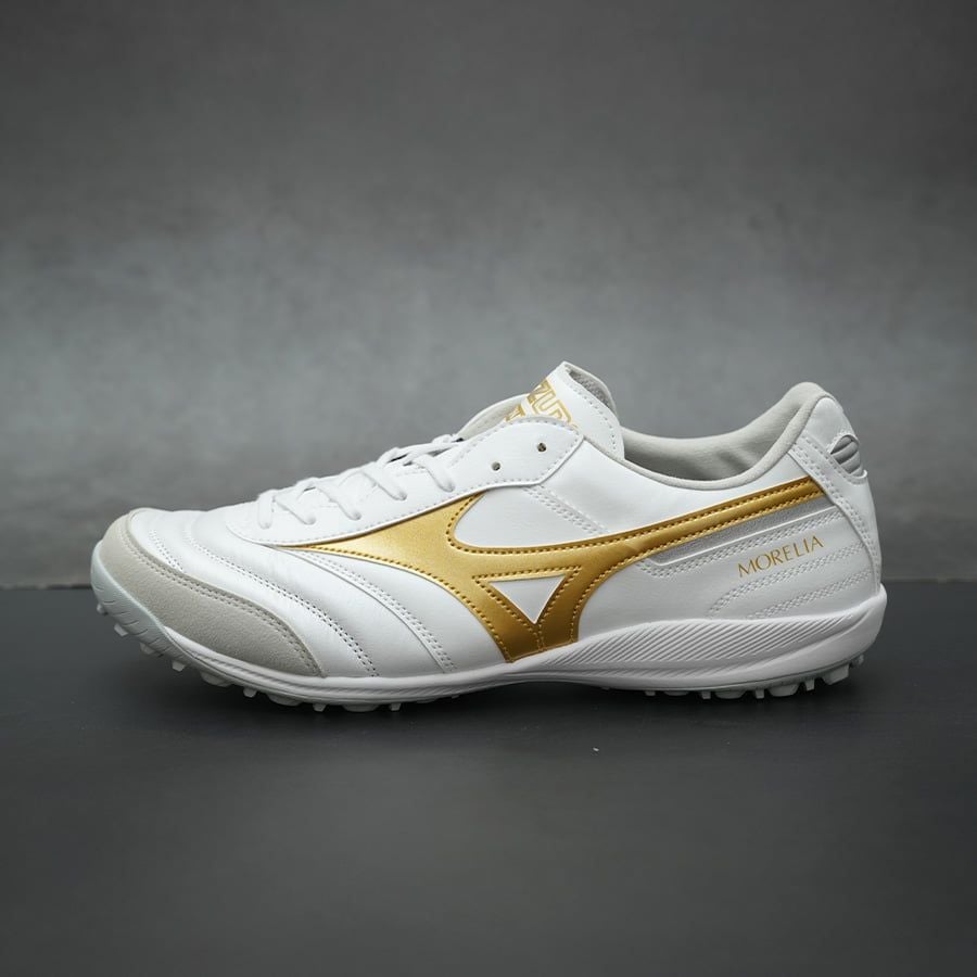 MIZUNO MORELIA SALA ELITE TF - Q1GB261250 - TRẮNG/VÀNG