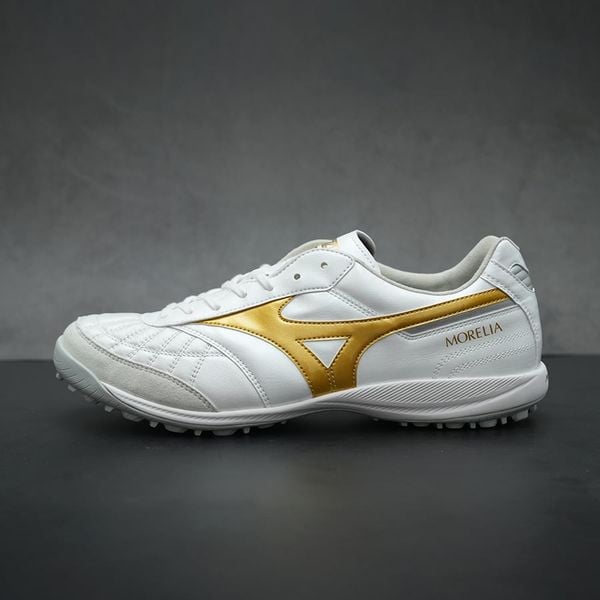 MIZUNO MORELIA SALA JAPAN TF - Q1GB260250 - TRẮNG/VÀNG