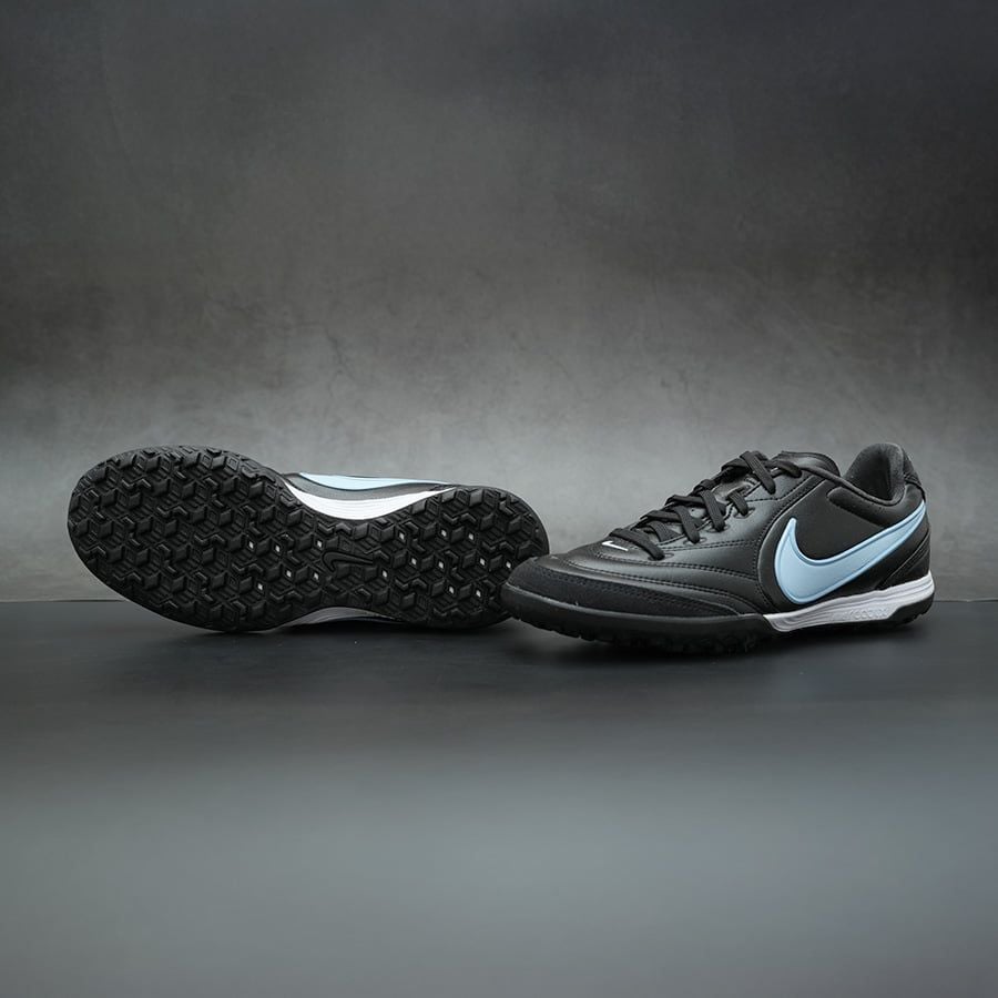 NIKE TIEMPO LIGERA PRO TF - IB4477-040 - ĐEN/XANH BIỂN